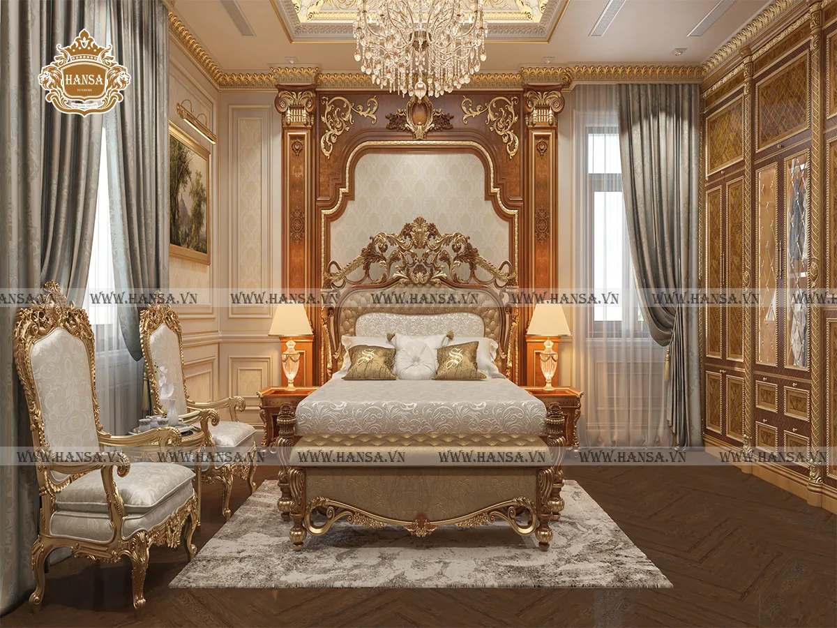 Phòng ngủ cổ điển – Nơi cảm xúc nghỉ ngơi trở thành nghệ thuật